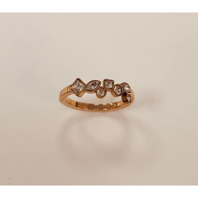Melano Rose Gold Ring | Sweet Apple
