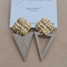 Brincos Natura Modartt Craft