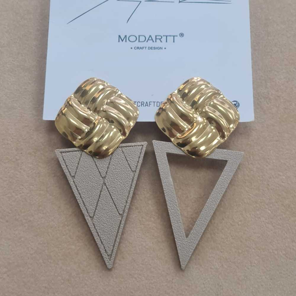 Brincos Natura Modartt Craft