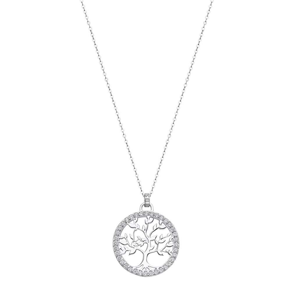 COLAR ÁRVORE DA VIDA LOTUS SILVER PRATA - Colares / Fios - LOTUS Silver - Sweet Apple ® Relojoaria | Joalharia | Ourivesaria
