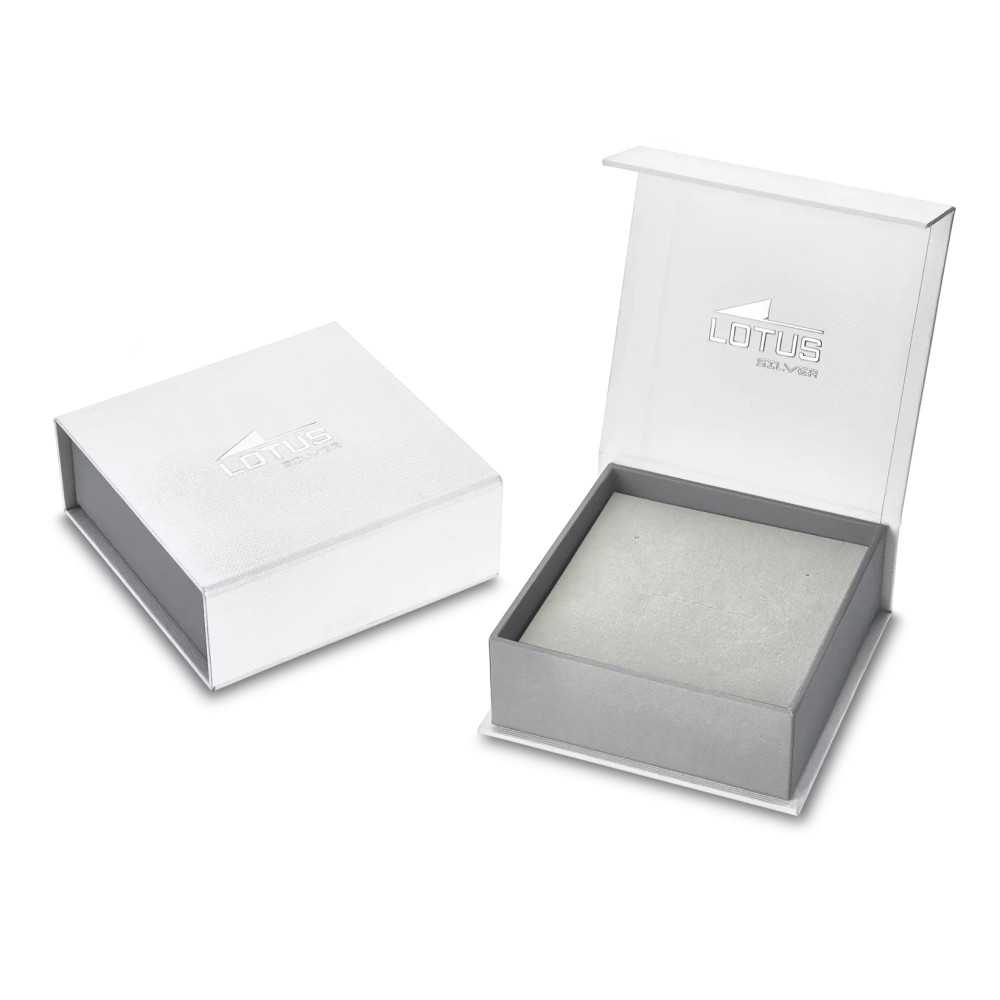 PEROLA LOTUS SILVER SILVER EARRINGS | Sweet Apple