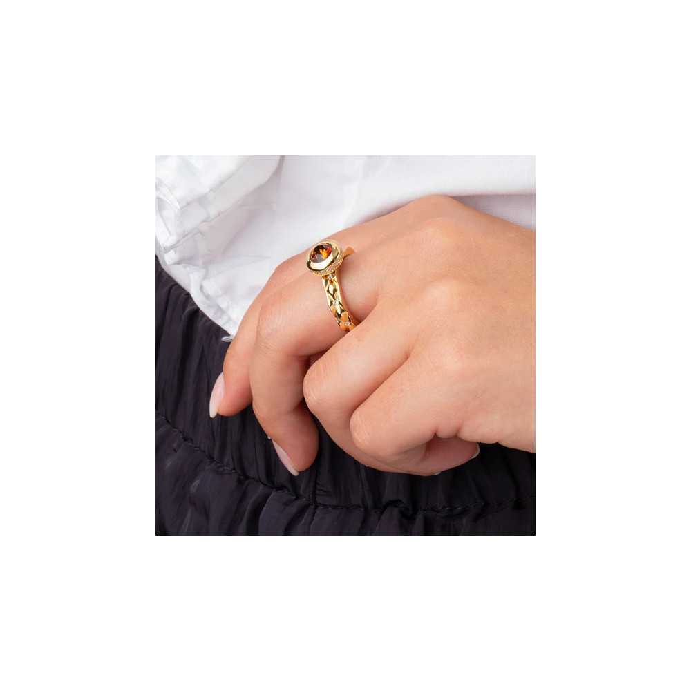 Pedra Melano Twisted Bright Side - Diversos - Melano - Sweet Apple ® Relojoaria | Joalharia | Ourivesaria