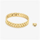 Pulseira Radiant Homem President Dourada BAND - Pulseiras - Radiant Style - Sweet Apple ® Relojoaria | Joalharia | Ourivesaria