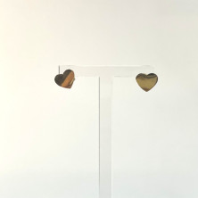 Steel Heart Earrings | Sweet Apple