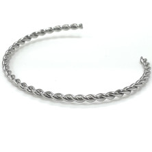 Pulseira em aço rígida - Outlet - Ortiz Jóias