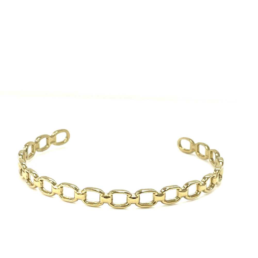 Pulseira em aço dourada - Outlet - Ortiz Jóias - Sweet Apple ® Relojoaria | Joalharia | Ourivesaria