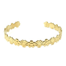 Pulseira em aço dourada - Outlet - Ortiz Jóias - Sweet Apple ® Relojoaria | Joalharia | Ourivesaria