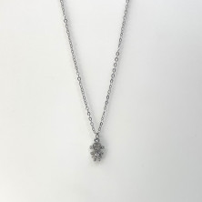 Steel Necklace with Girl | Sweet Apple