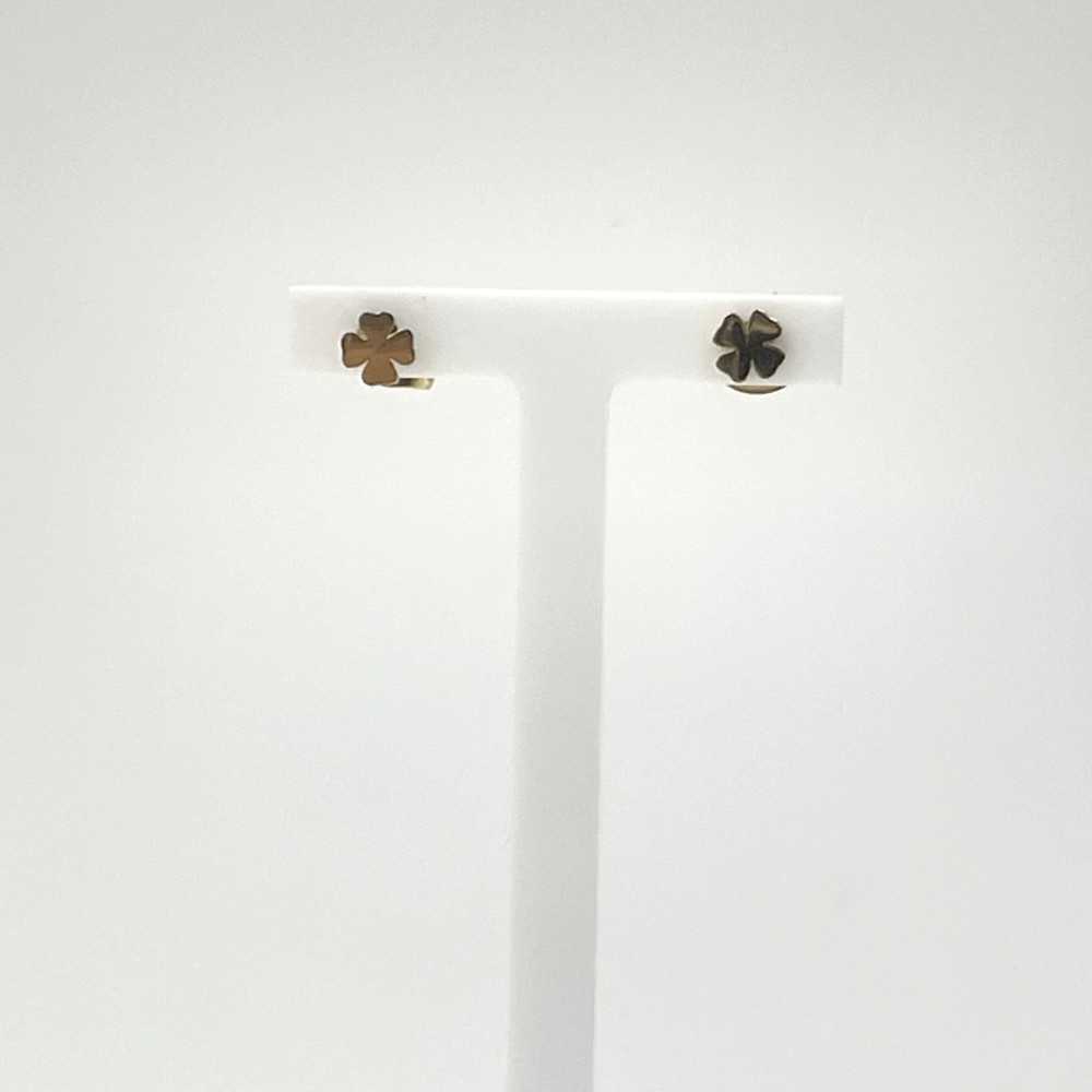 Brincos Trevo em Aço - Outlet - Ortiz Jóias