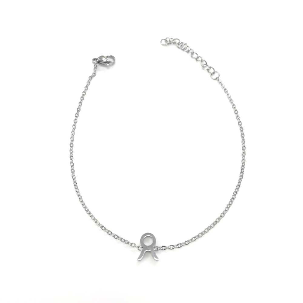Pulseira Prateada em Aço - Outlet - Ortiz Jóias - Sweet Apple ® Relojoaria | Joalharia | Ourivesaria
