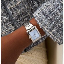 Relógio Analógico GUESS Bicolor Prateado BONNIE - Home - GUESS Watches