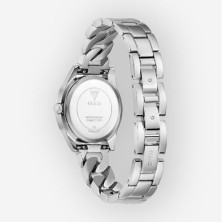 Conjunto de Relógio Analógico Prateado GUESS SERENA