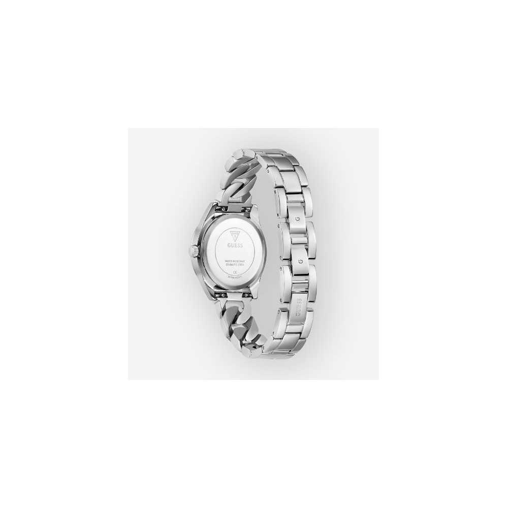 Conjunto de Relógio Analógico Prateado GUESS SERENA - Home - GUESS Watches - Sweet Apple ® Relojoaria | Joalharia | Ourivesaria
