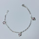 Pulseira em Prata 925, Minnie - Pulseiras - Sweet Apple Silver - Sweet Apple ® Relojoaria | Joalharia | Ourivesaria