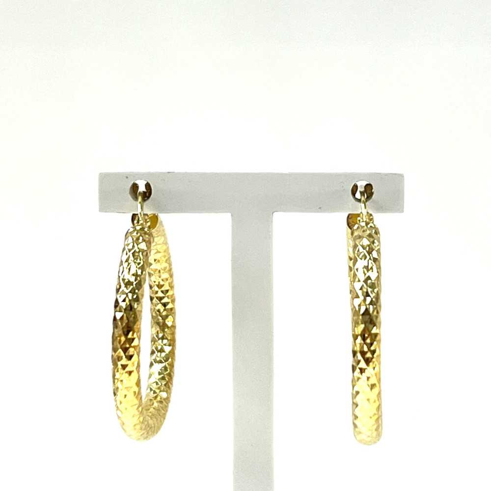 Argolas em Prata Dourada 925