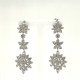 Brincos em Prata 925 com Zircónias - Earings - Towanda