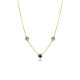 Colar prata banhado a ouro Zinzi - Necklaces - ZINZI