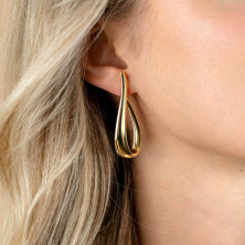 Brincos de prata banhada a ouro ZINZI