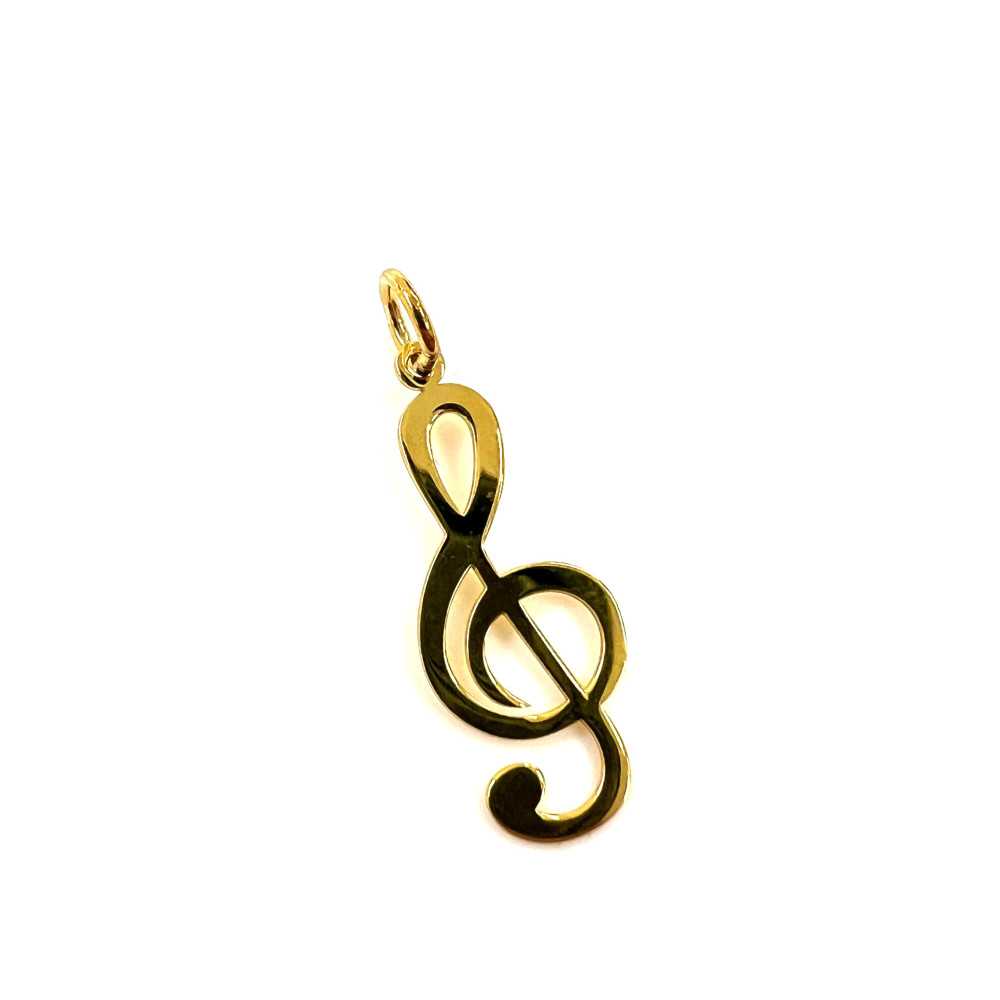 Pendente para Fio em Prata Dourada 925 - Home - Sweet Apple Silver - Sweet Apple ® Relojoaria | Joalharia | Ourivesaria