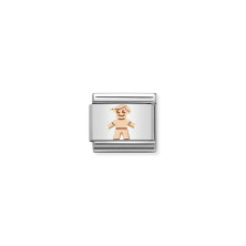 Link menino Rose gold - Contas P/ Pulseiras - Nomination Links - Sweet Apple ® Relojoaria | Joalharia | Ourivesaria