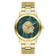 Relógio analógico em aço inoxidável 44 mm - Home - GUESS Watches