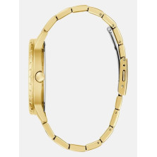 Relógio analógico em aço inoxidável 44 mm