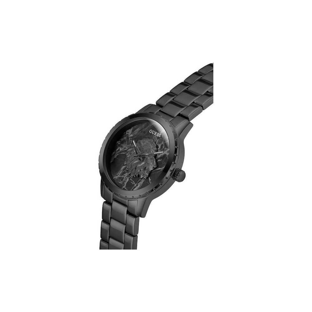 Relógio Guess Monarch Feminino com Pulseira de Metal Preta - Home - GUESS Watches - Sweet Apple ® Relojoaria | Joalharia | Ouriv