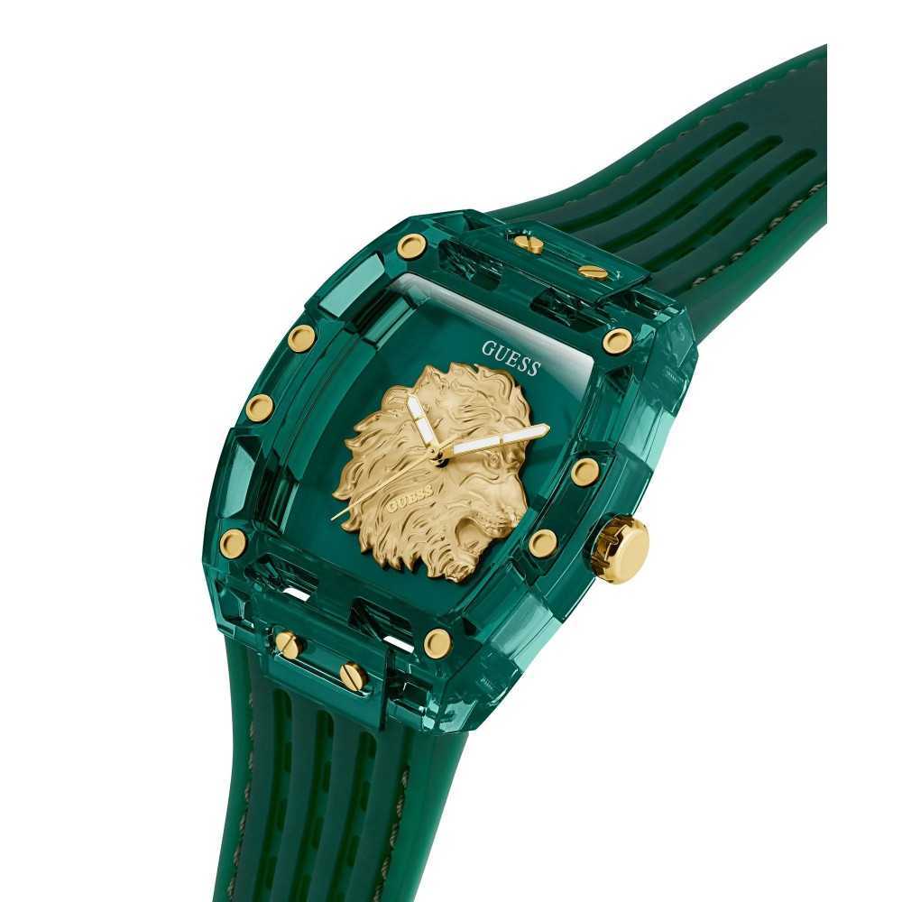 Relógio analógico de silicone 41,5 mm - Home - GUESS Watches - Sweet Apple ® Relojoaria | Joalharia | Ourivesaria