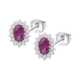 BRINCOS LOTUS SILVER ZIRCÓNIAS ROSA, MULHER - Earings - LOTUS Silver