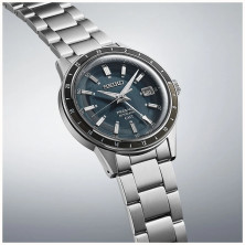 Seiko Presage 'petrol blue' estilo anos 60 road trip gmt - Seiko - Seiko