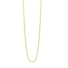 Fio em Prata Dourada 925 com bolinhas - Necklaces - Sweet Apple Silver