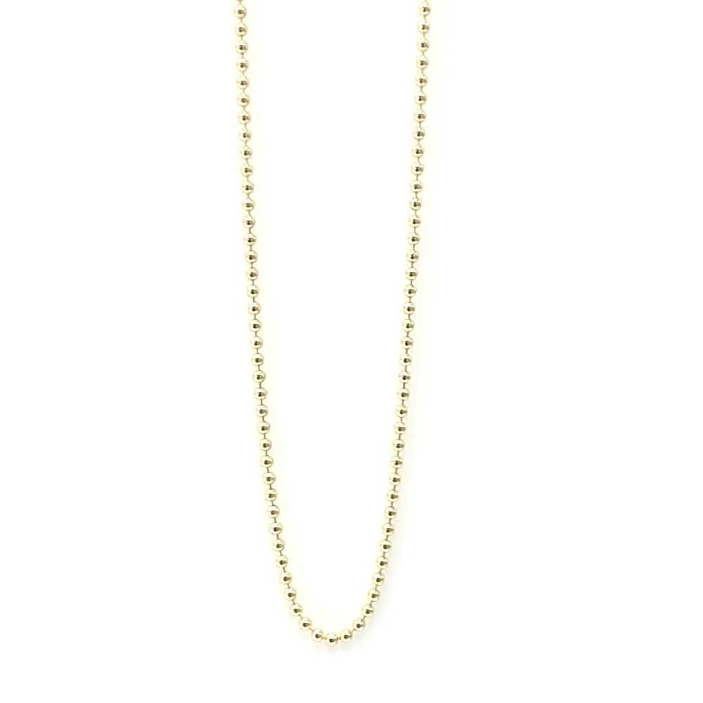 Fio em Prata Dourada 925 com bolinhas - Colares / Fios - Sweet Apple Silver - Sweet Apple ® Relojoaria | Joalharia | Ourivesaria