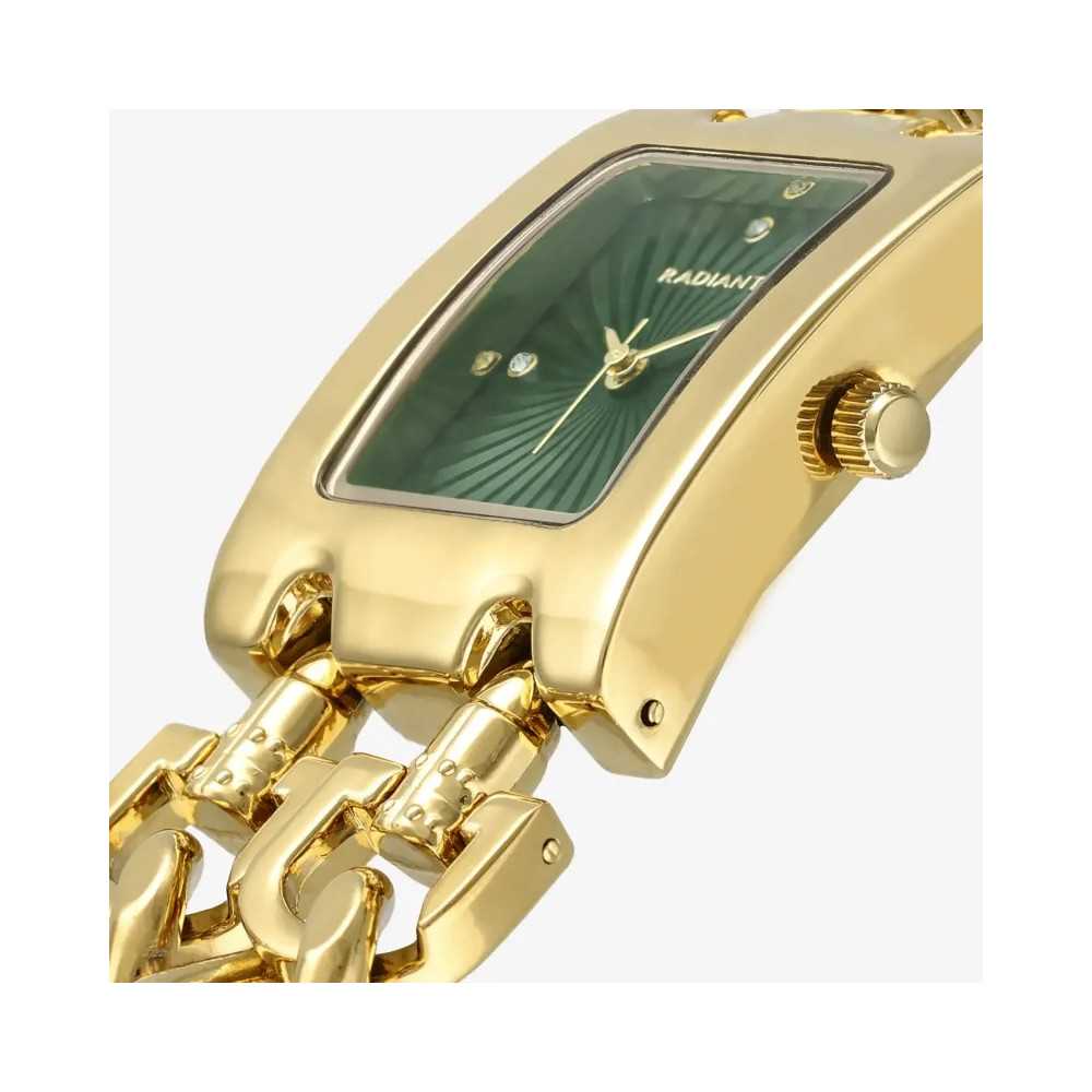 Donatella Verde/Dourado Women's Watch | Sweet Apple