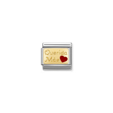 Link Nomination - Querida Mãe - Contas P/ Pulseiras - Nomination Links - Sweet Apple ® Relojoaria | Joalharia | Ourivesaria