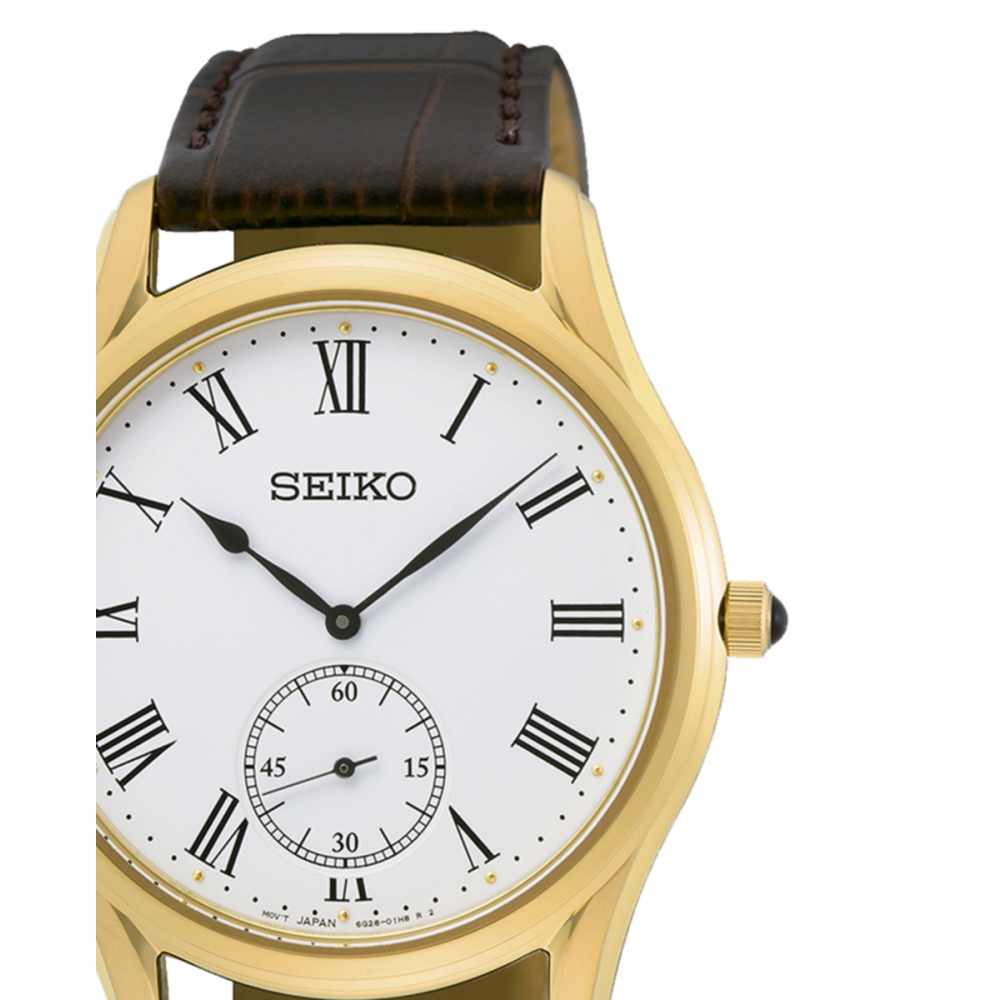 Neo Classic Numeração Romana Brc. Pele - Home - Seiko
