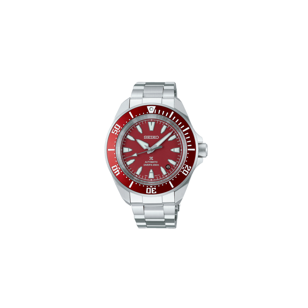 Prospex Mar Samurai 4R35 Vermelho