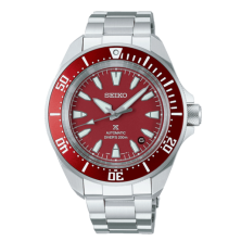Prospex Mar Samurai 4R35 Vermelho - Seiko - Seiko - Sweet Apple ® Relojoaria | Joalharia | Ourivesaria