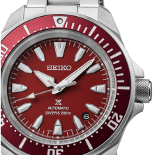 Prospex Mar Samurai 4R35 Vermelho