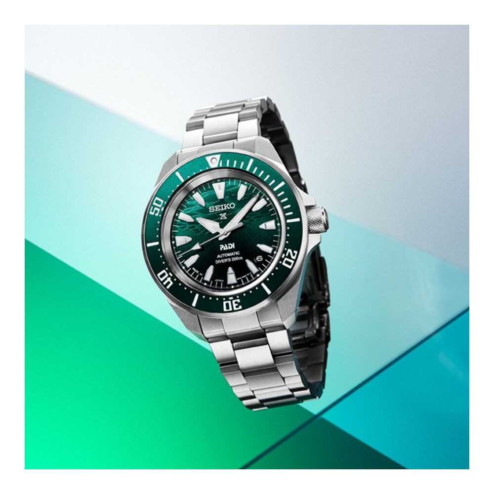 Relógio Seiko Prospex Edição Especial PADI verde esm. - Seiko - Seiko - Sweet Apple ® Relojoaria | Joalharia | Ourivesaria
