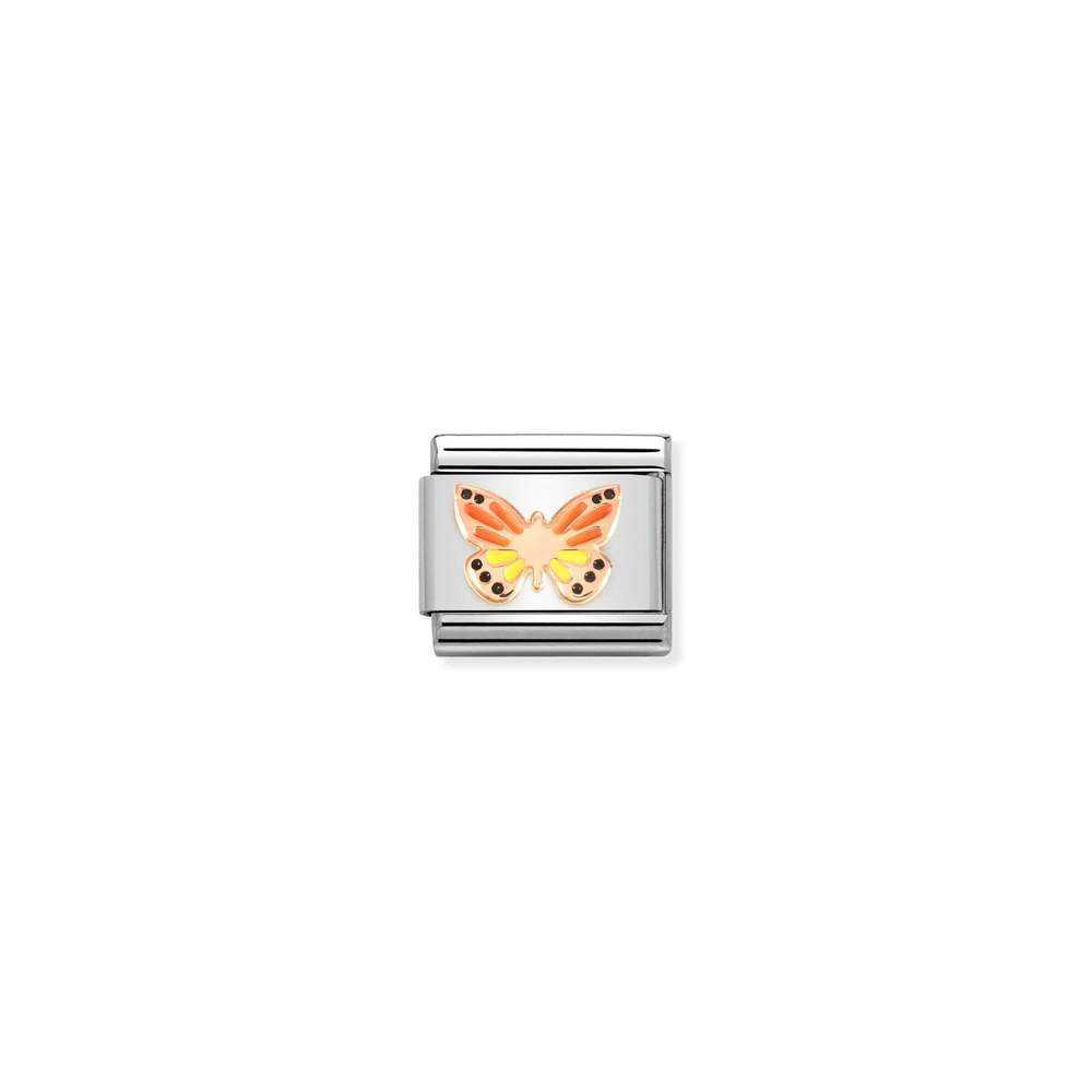 Link Nomination borboleta - Contas P/ Pulseiras - Nomination Links