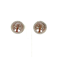 925 Silver Earrings with Tree Life | Sweet Apple