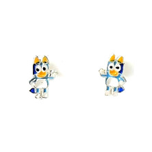 Brincos em Prata 925, com Bluey - Brincos - Sweet Apple Silver - Sweet Apple ® Relojoaria | Joalharia | Ourivesaria