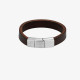 Pulseira de Homem Sierra Castanha Lisa - Bracelets - Radiant Style