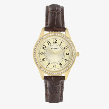 Audrey Bangle Brown Women's Watch | Sweet Apple