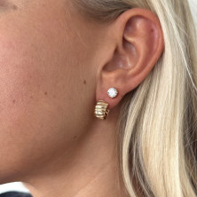 BRINCOS SILVER/GOLD MARMARA