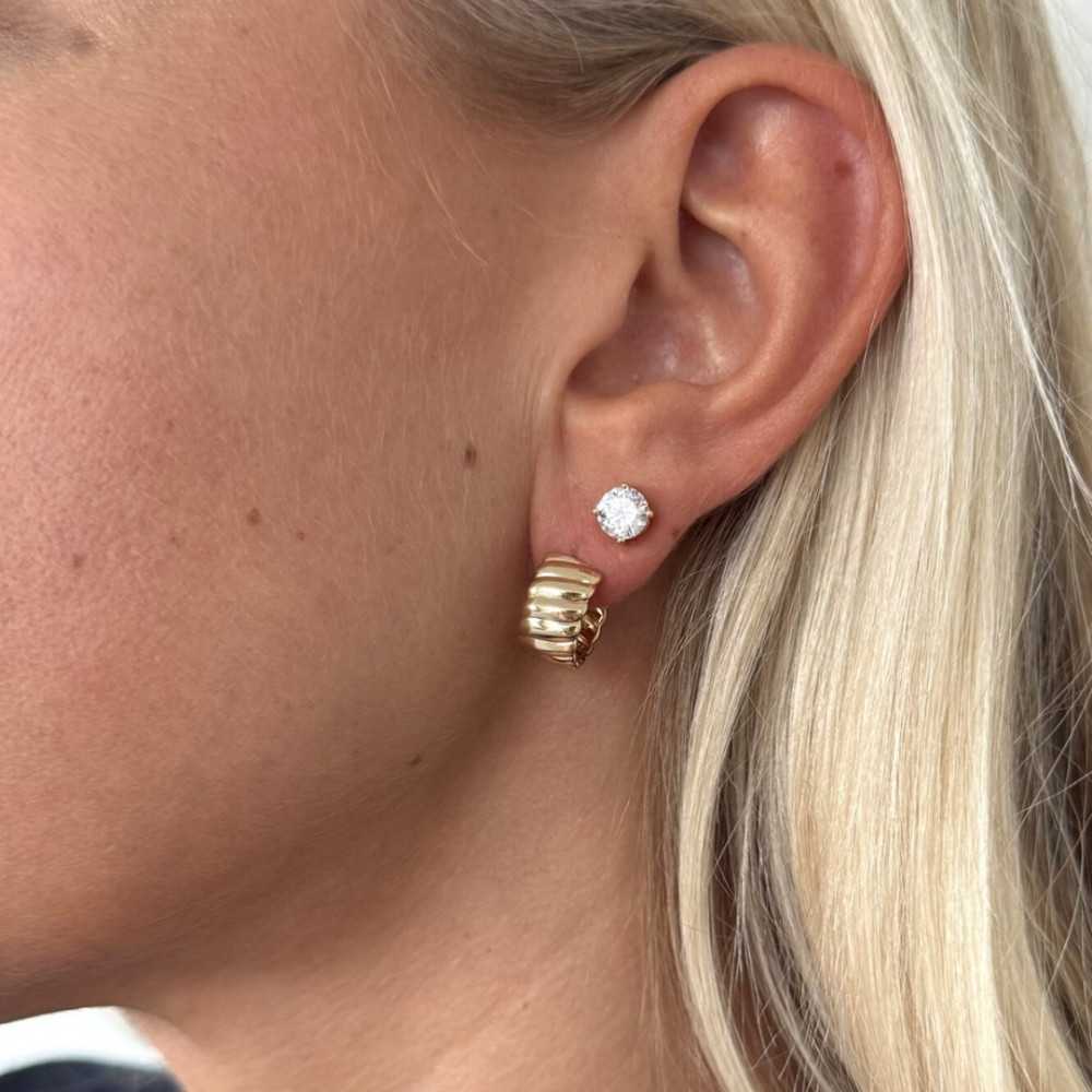 SILVER/GOLD MARMARA EARRINGS | Sweet Apple