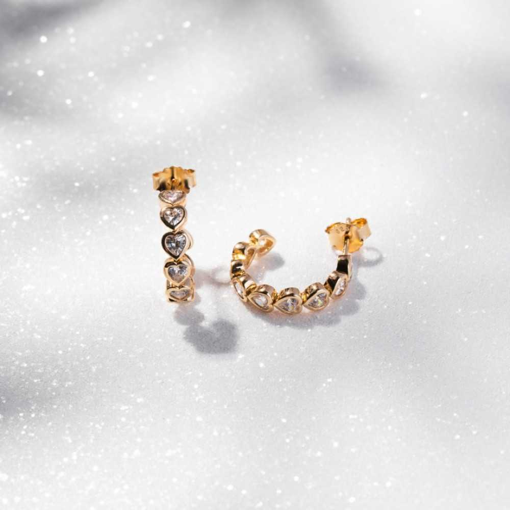 YELLOWGOLD MARMARA EARRINGS | Sweet Apple