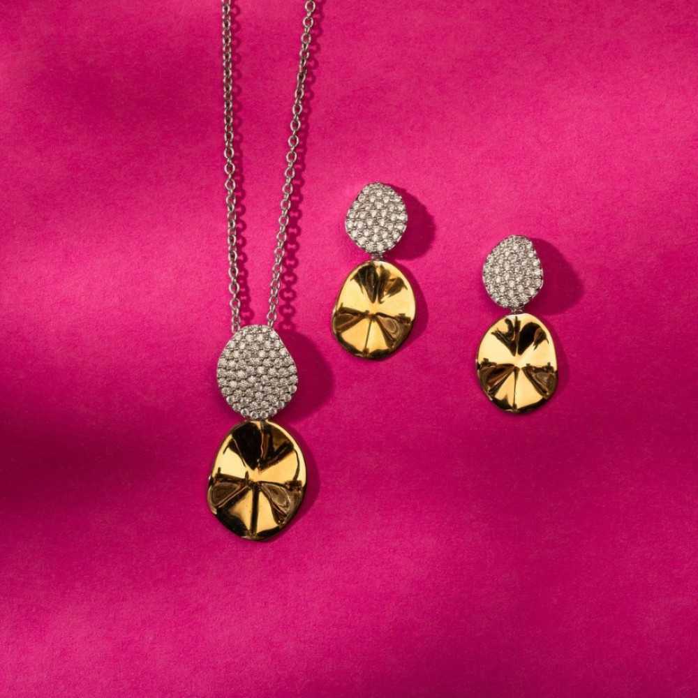 METALLIC MARMARA EARRINGS | Sweet Apple