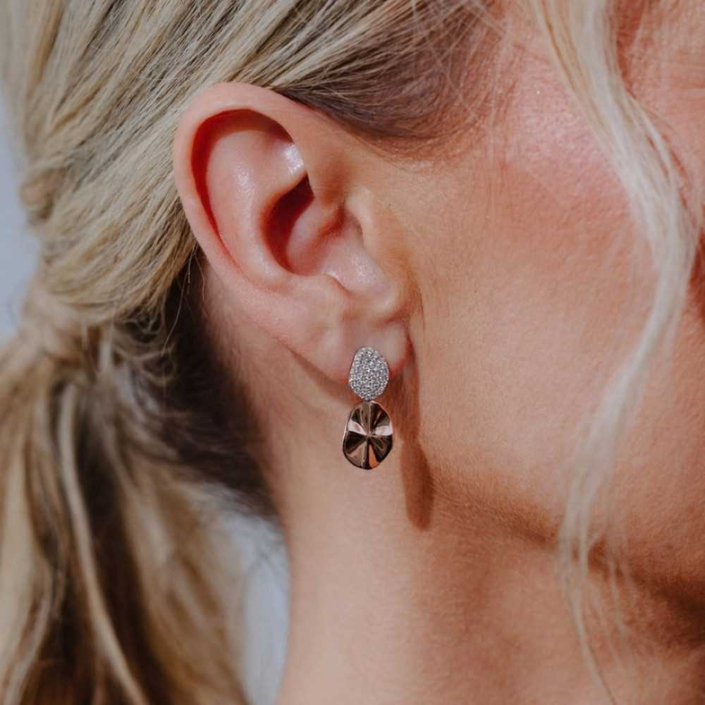 METALLIC MARMARA EARRINGS | Sweet Apple