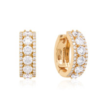 MAJESTIC GOLD HOOPS | Sweet Apple